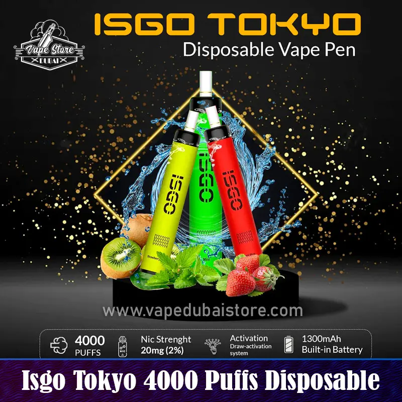 Isgo Tokyo 4000 Puffs