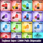 Tugboat Super 12000 Puffs Disposable