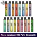 Yuoto Luscious 3000 Puffs Disposable