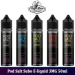 Pod Salt Subo E-liquid 3MG 50ml